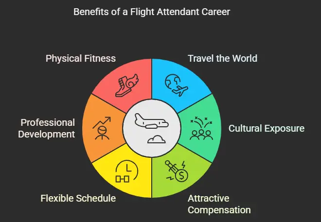 Benefits of a Career as an Air Hostess, Cabin Crew or Flight Attendant - visual selection