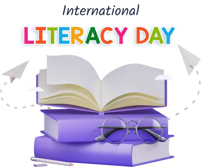 International Literacy Day Badge