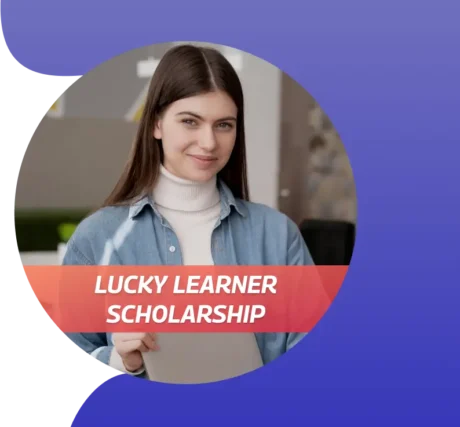 Lucky Learner Scholarship Badge