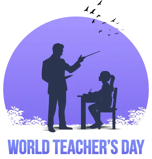 World Teacher's Day Badge
