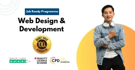 Web Design & Development Job Ready Programme with Money Back Guarantee
