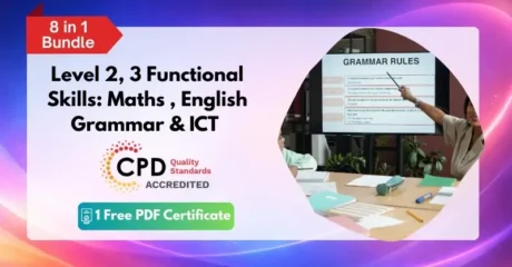 Level 2, 3 Functional Skills Maths , English Grammar & ICT