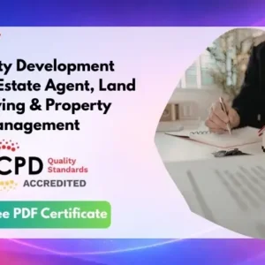 Property Development Diploma Estate Agent, Land Surveying & Property Management