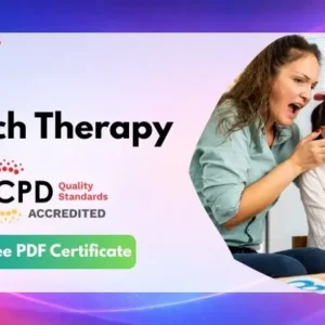 Speech Therapy - CPD Certified Training