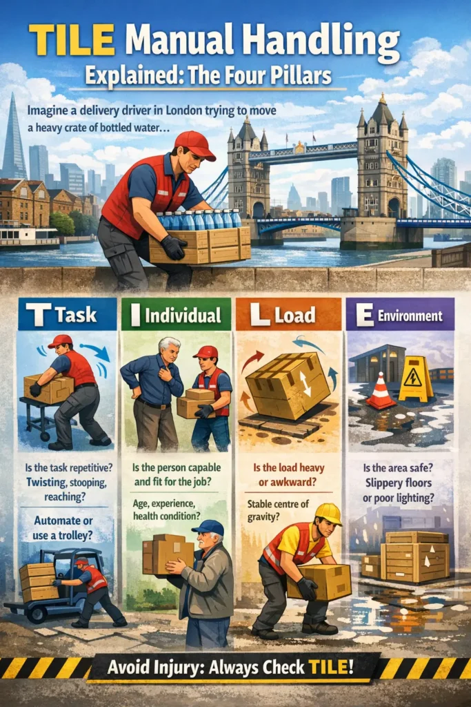 TILE TILEO LITE Manual Handling Comprehensive UK Guide Skill Up