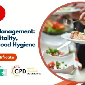 Catering Management Chef, Hospitality, HACCP & Food Hygiene