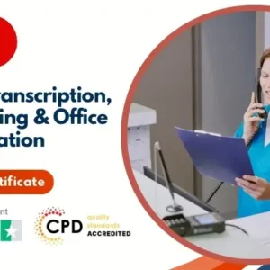 Medical Transcription, Touch Typing & Office Administration
