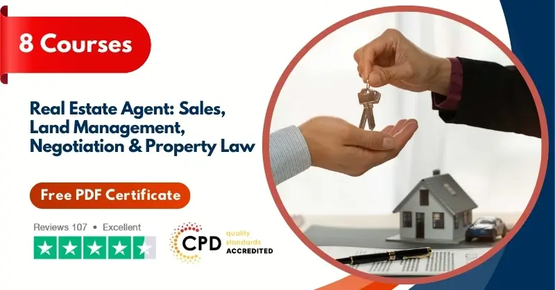 Real Estate Agent Sales, Land Management, Negotiation & Property Law