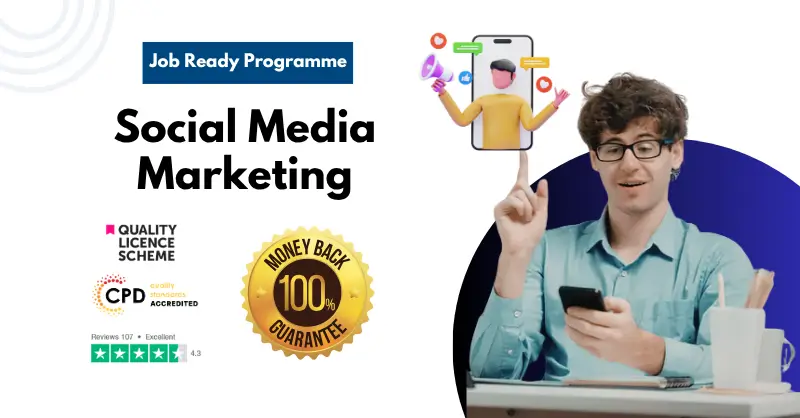 Social Media Marketing - Job Ready Programme with Money Back Guarantee