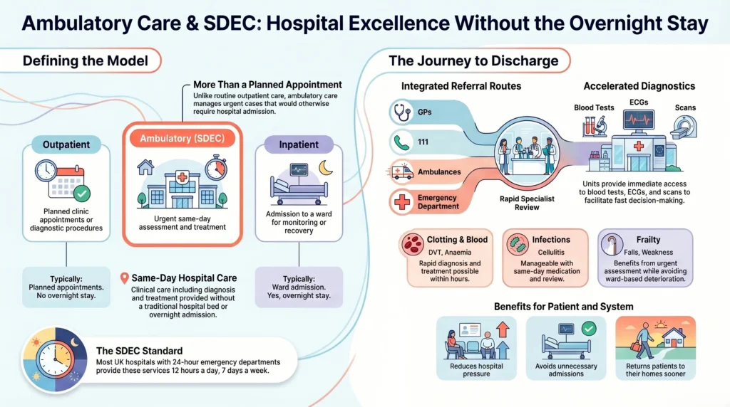 What Is Ambulatory Care Infograph