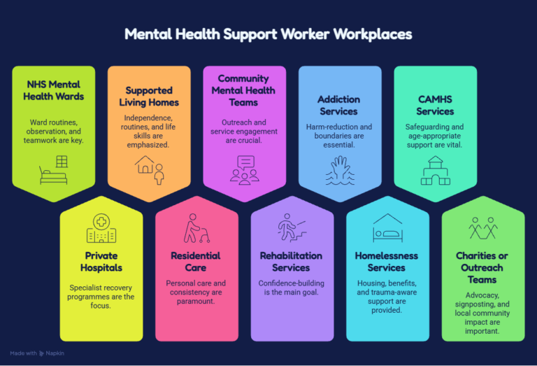 Become a Mental Health Support Worker in the UK: Career Route ~ Skill Up